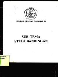 Image of Seminar Sejarah Nasional IV: Sub Tema Studi Bandingan