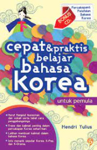 cepat & praktis belajar bahasa korea