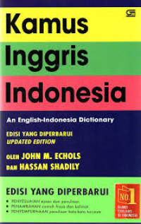 Kamus Inggris Indonesia Edisi Yang Diperbarui