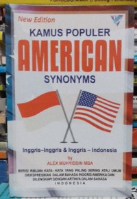 Kamus Populer American Synonyms