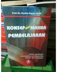 Image of Konsep dan Makna Pembelajaran