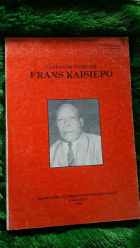 Pahlawan Nasional: Frans Kaisiepo