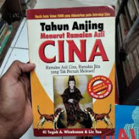 Tahun Anjing Menurut Ramalan cina