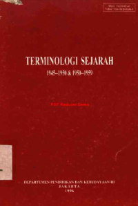 Terminologi Sejarah 1945-1950 & 1950 - 1959